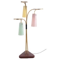 Beautiful Rare Floor Lamp From the Old DDR, 1950