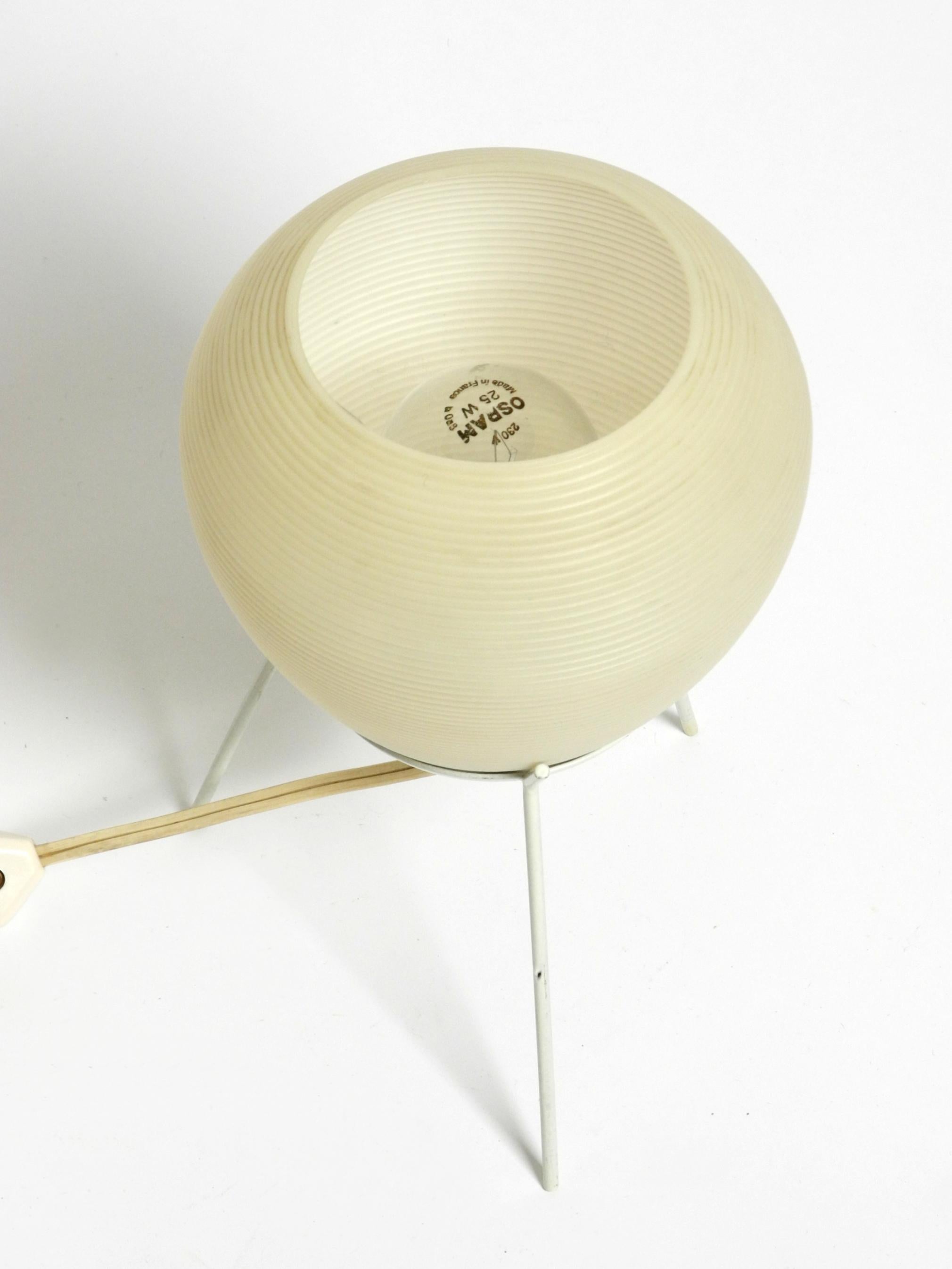 Schöne, seltene, moderne Rotaflex-Dreibein-Tischlampe, Mid-Century Modern (Mitte des 20. Jahrhunderts) im Angebot