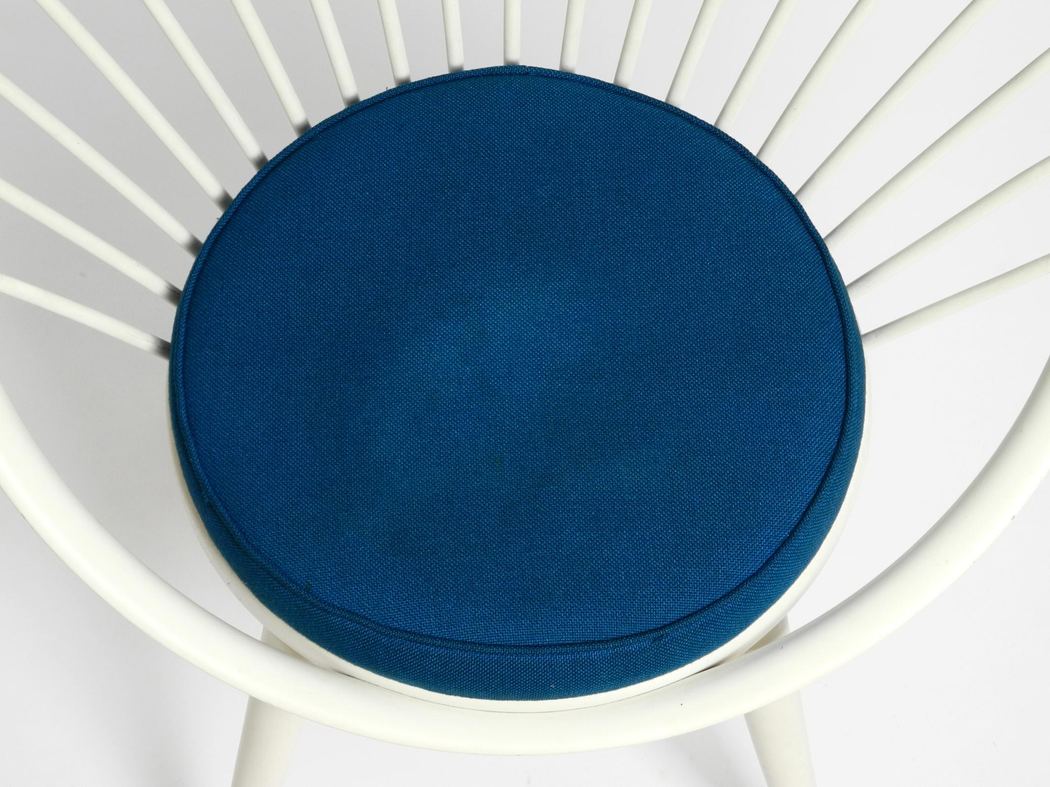 Preciosa y rara silla circular original de Yngve Ekström de los años 50 para Swedese mediados del siglo XX en venta