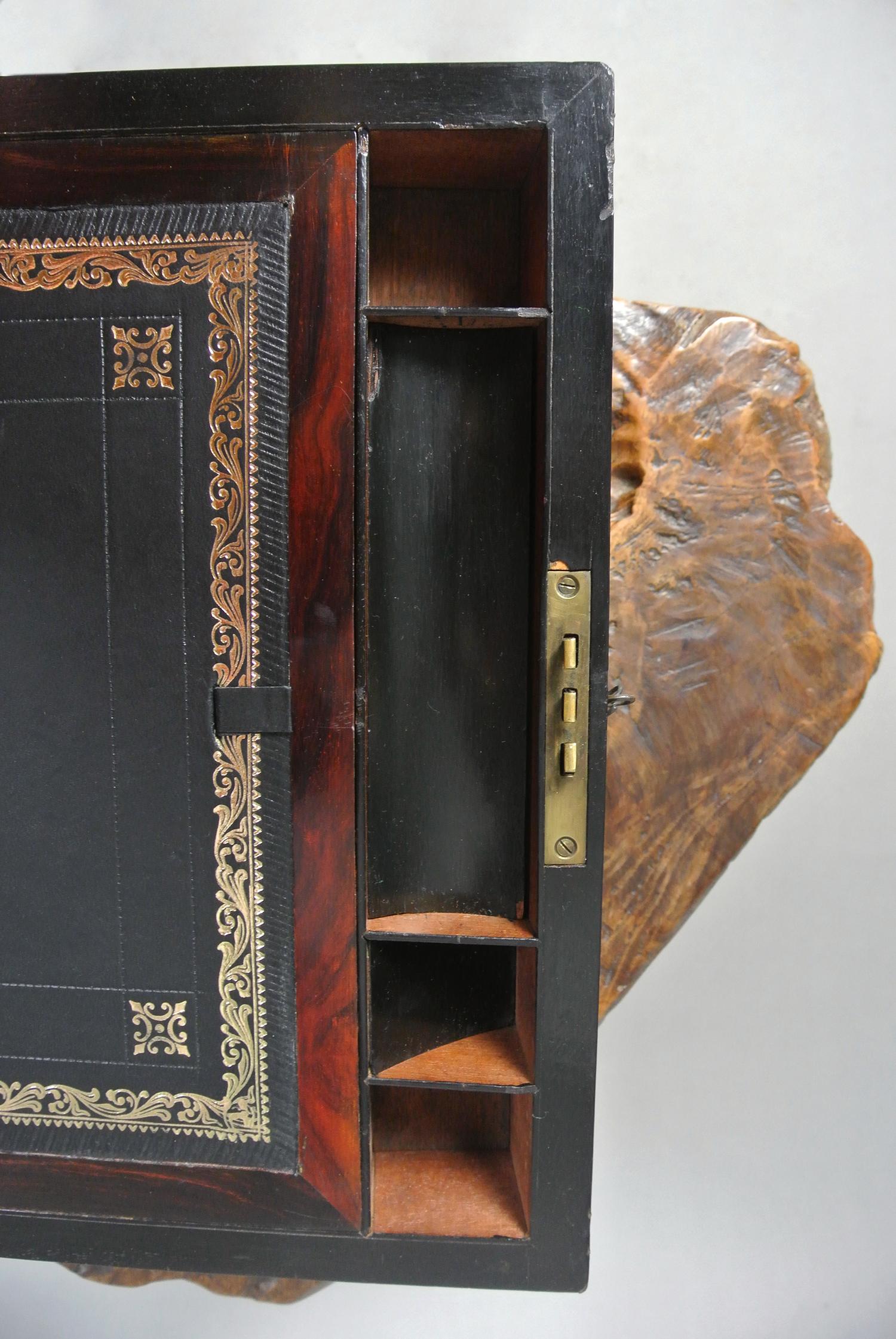 Beautiful Regency Coromandel Writing Box c. 1830 For Sale 2
