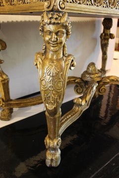 Beautiful Regency Giltwood Table de Milieu