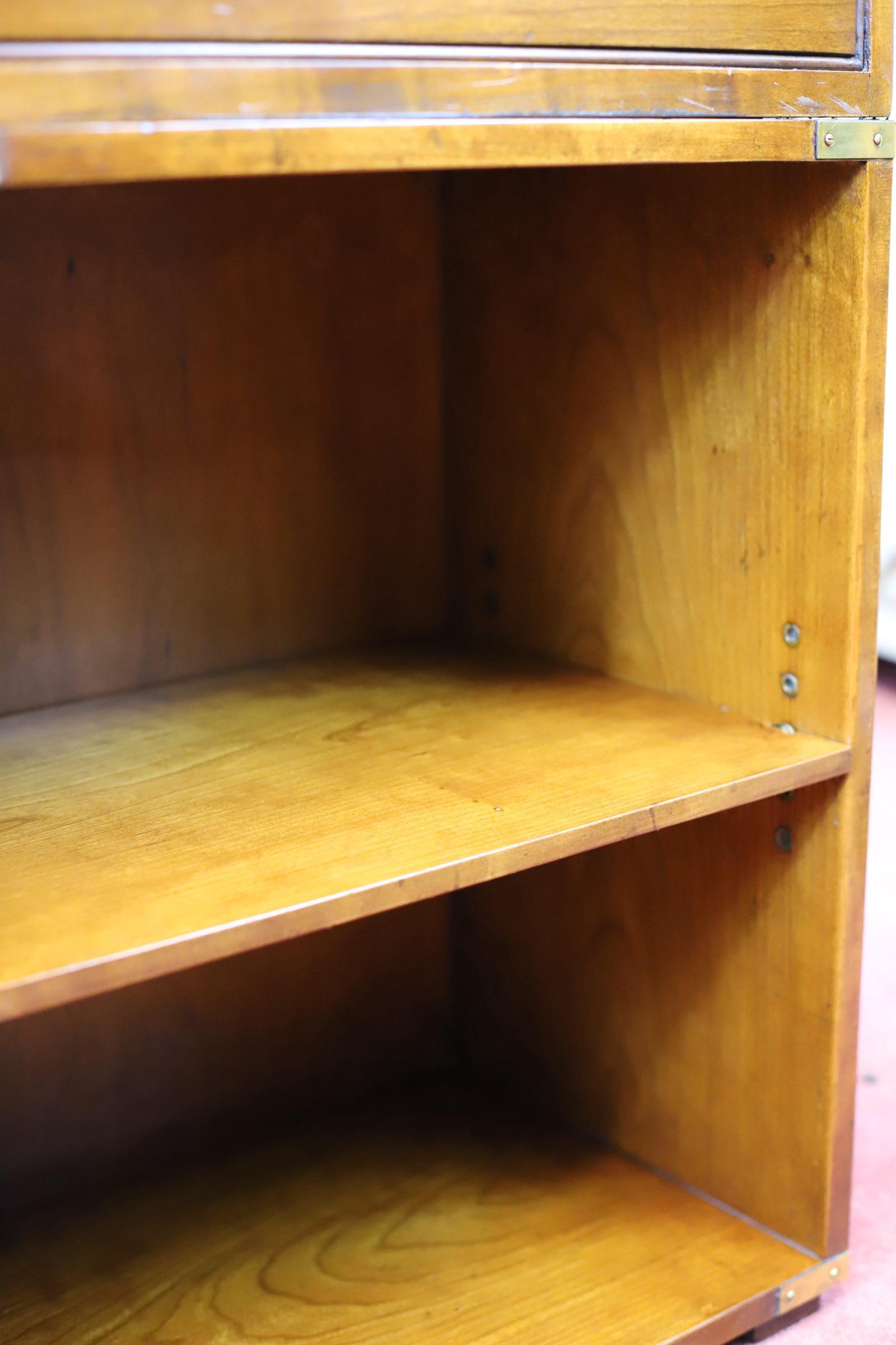 Beautiful R.E.H. Kennedy mahogany military partners desk 8