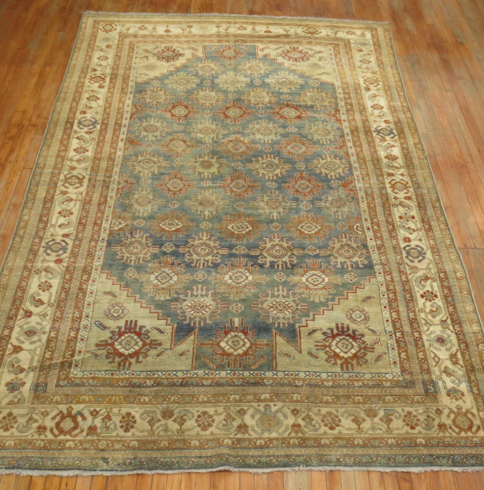 Beautiful Room Size Persian Malayer Rug For Sale 6