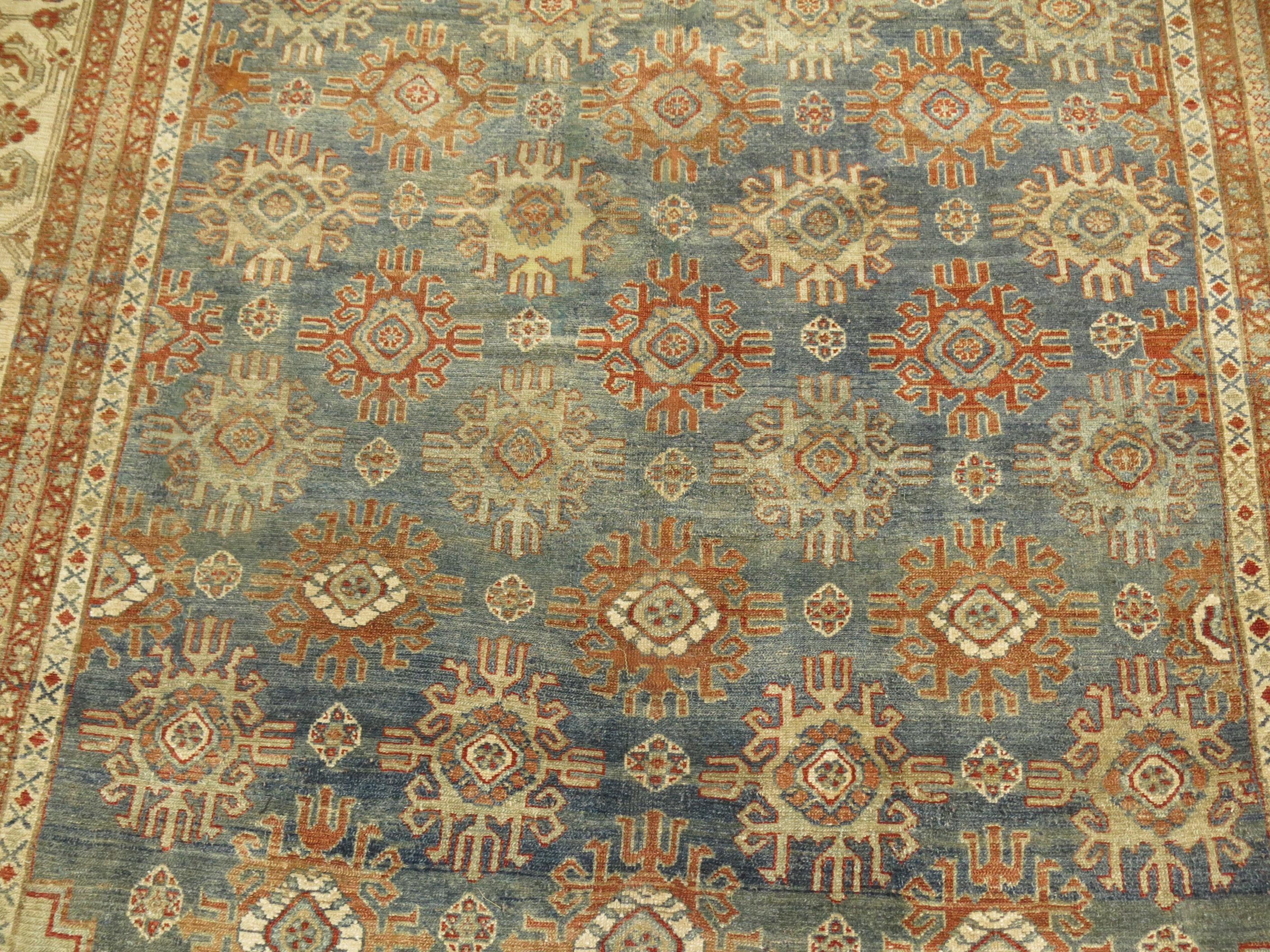Early 20th Century Beautiful Room Size Persian Malayer Rug For Sale