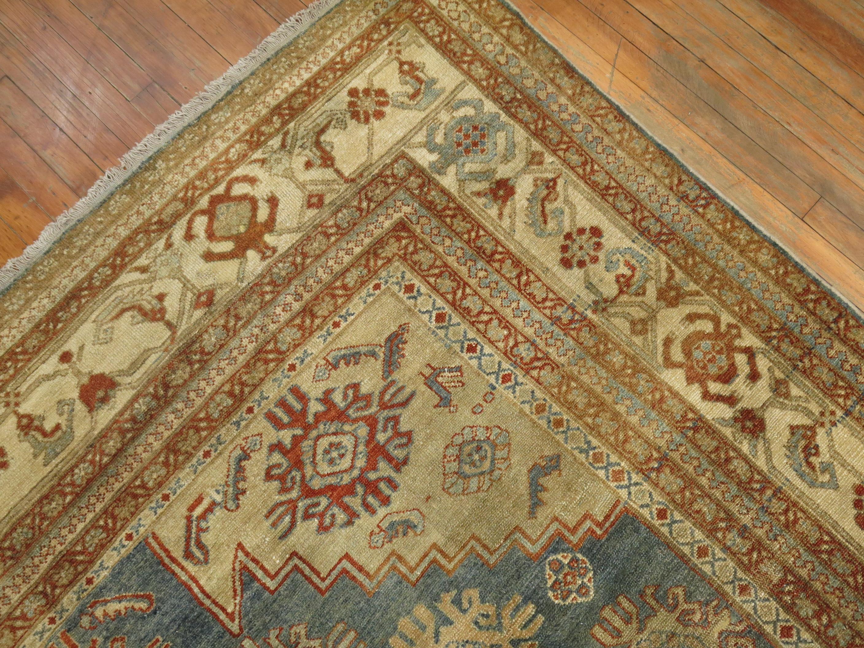 Beautiful Room Size Persian Malayer Rug For Sale 1