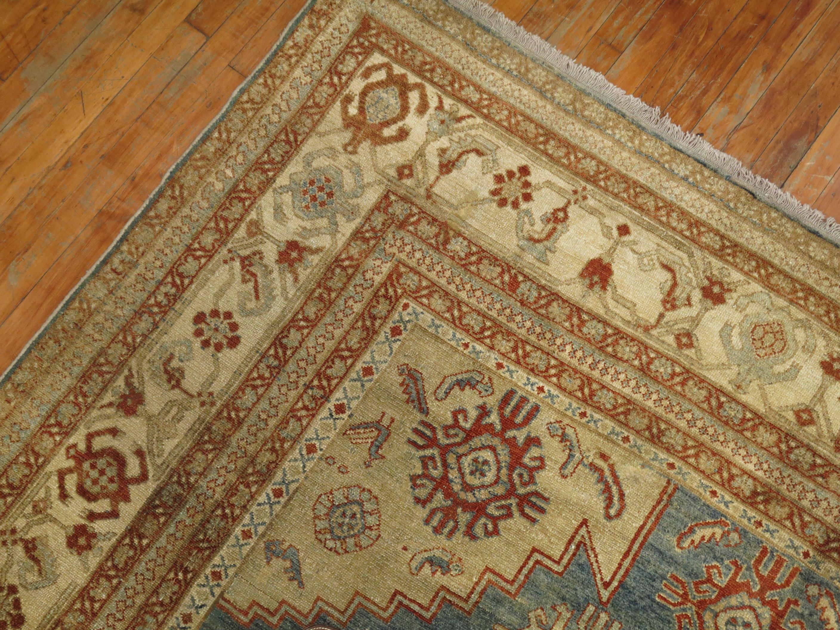 Beautiful Room Size Persian Malayer Rug For Sale 2