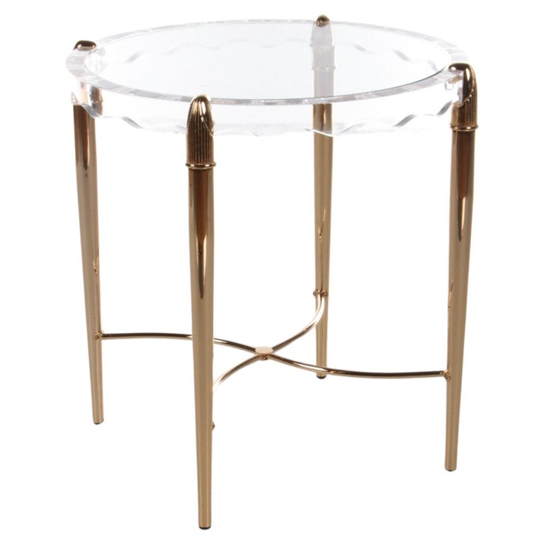 Beautiful Round Side Table Modern Design Italy, 1970 For Sale at 1stDibs