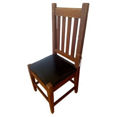 Beautiful Roycroft Chair, Made circa 1910 (Stickley Era) - W5395