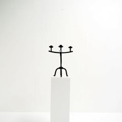 Beautiful Rustic Hand-Forged Candle Holder