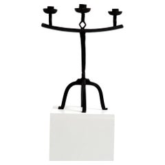 Beautiful Rustic Hand-Forged Candle Holder