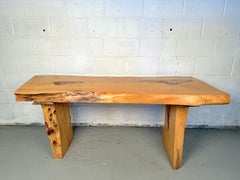 Beautiful Rustic Live Edge Console Table