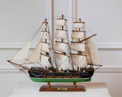 Beautiful sailing ship model