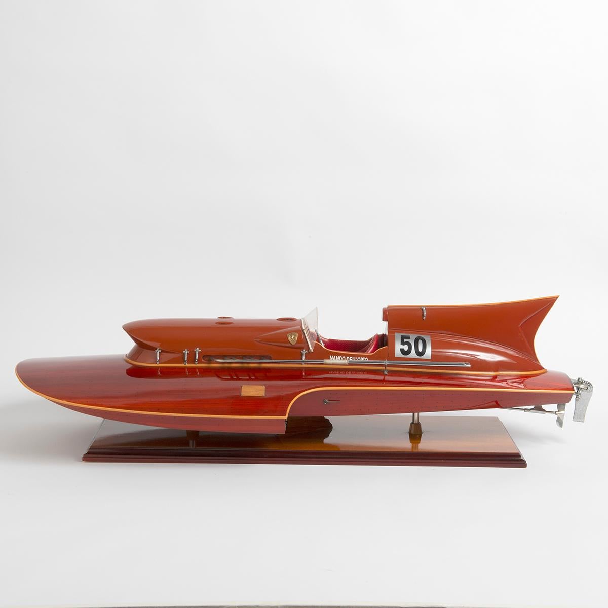 da uomo o donna Beautiful Scale Model of Ferrai hydroplane, Arno XI, raced by Nando Dell'Orto in vendita