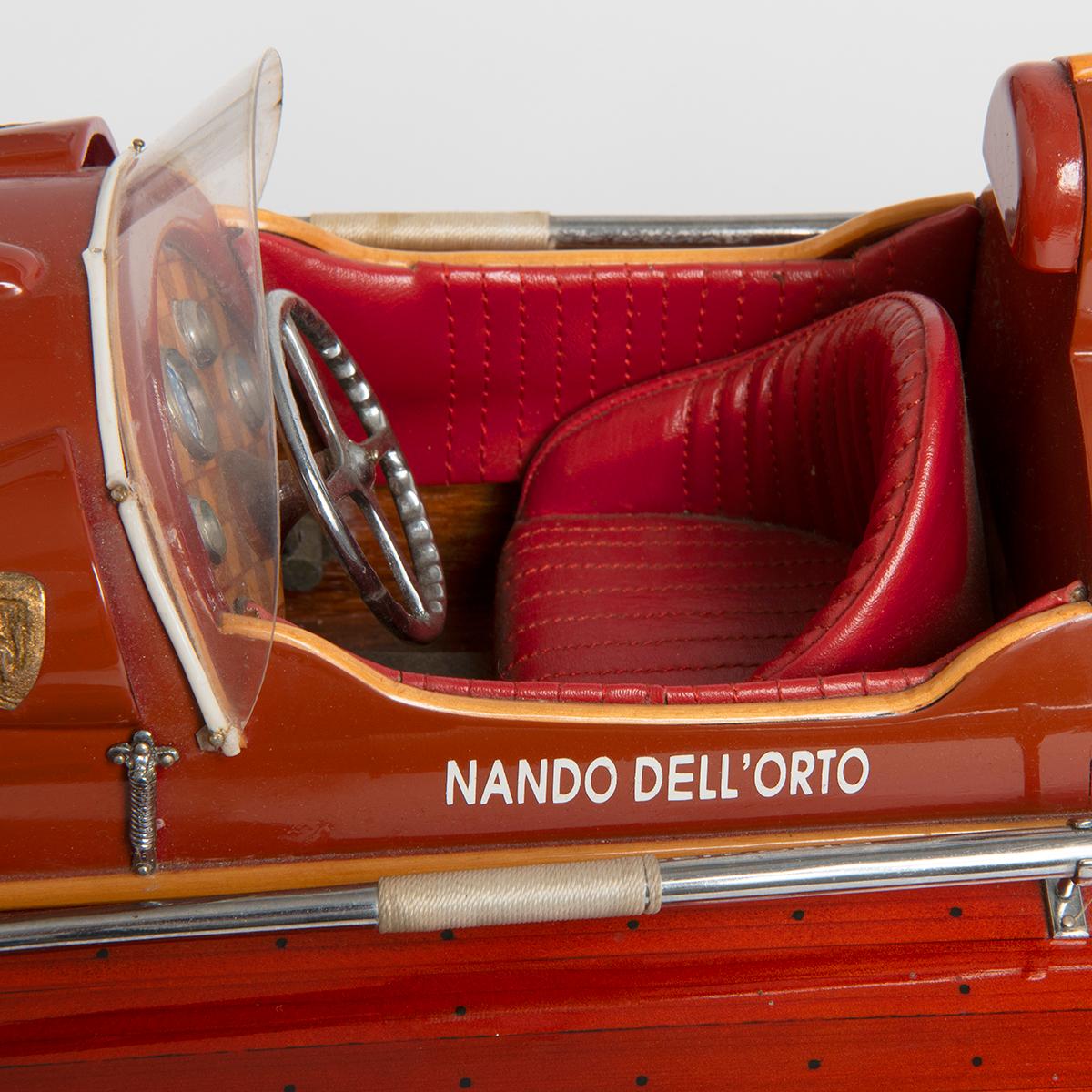 Beautiful Scale Model of Ferrai hydroplane, Arno XI, raced by Nando Dell'Orto in vendita 4