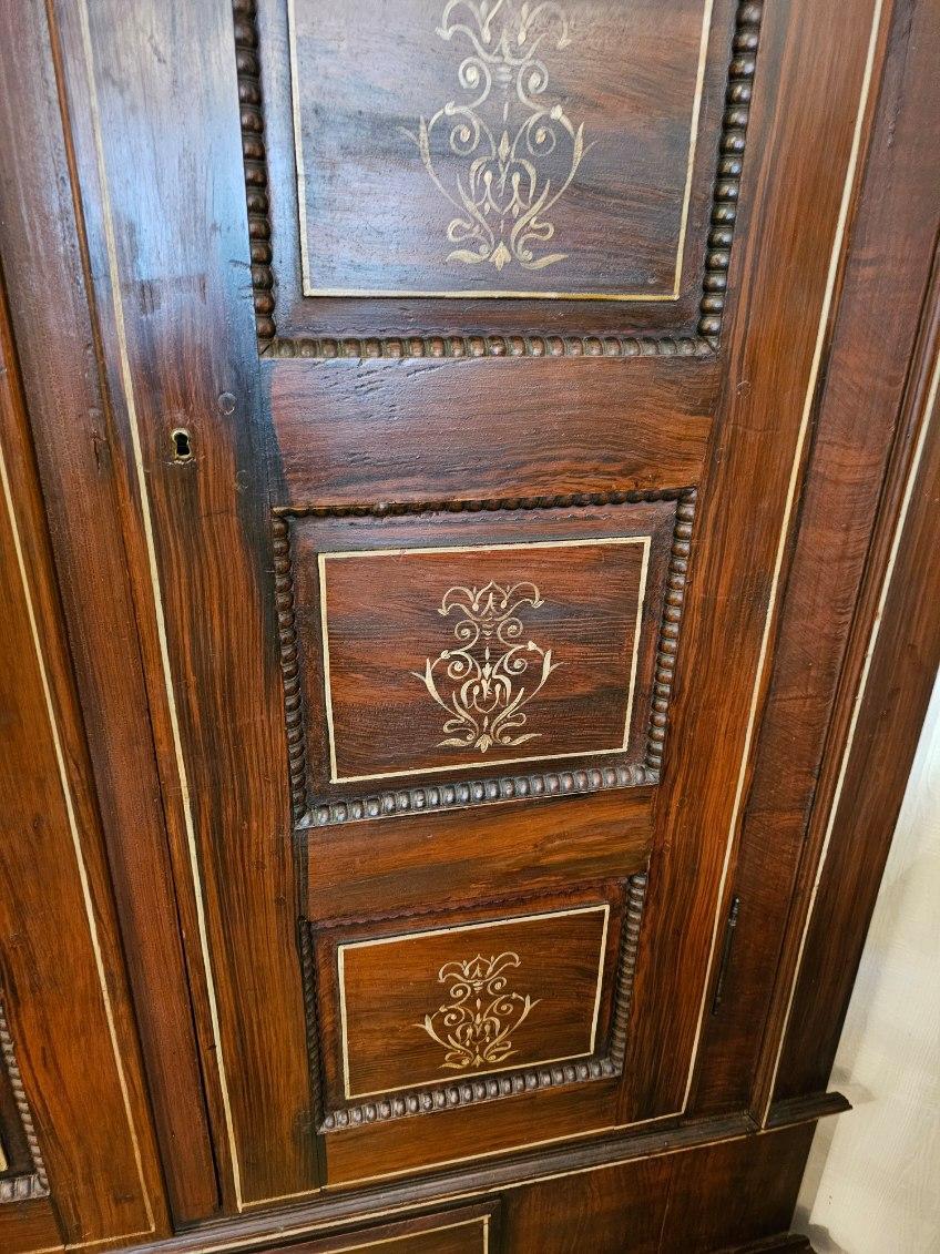 Mid-19th Century Beautiful Scandanavian Antique Corner Tack and Bridle Closet Cabinet