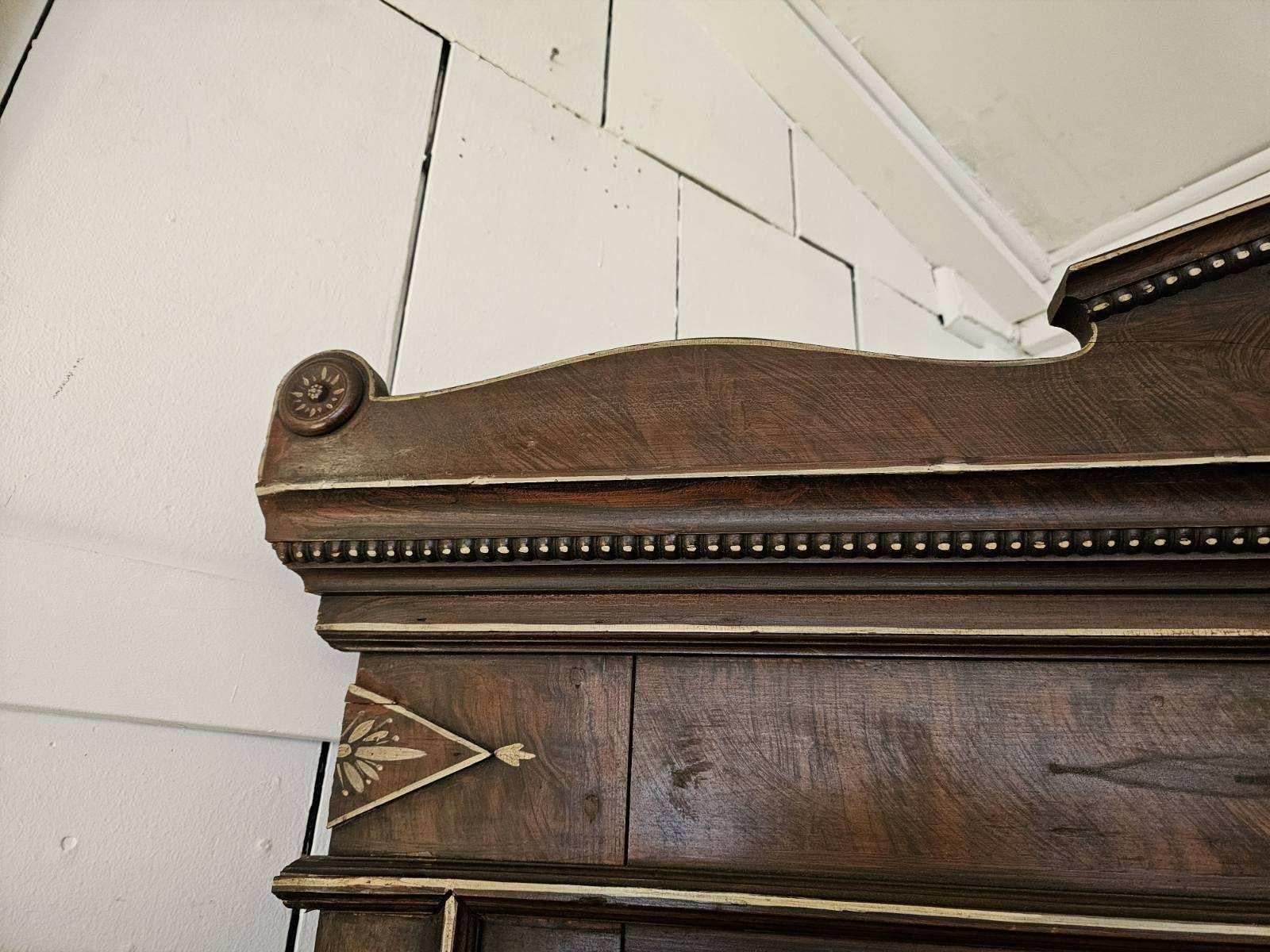 Beautiful Scandanavian Antique Corner Tack and Bridle Closet Cabinet 1