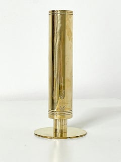 Schöne skandinavische moderne Vase aus Messing, Anonymous, ca. 1950-1960er Jahre