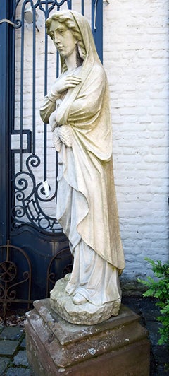 Beautiful Sculpted Antique Statue, 19th Century