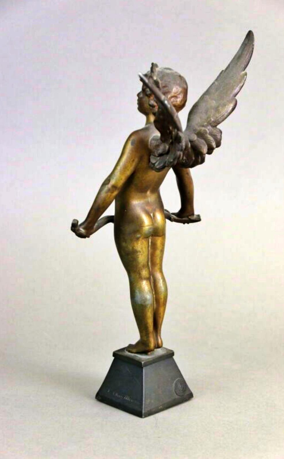 Schöne Skulptur Auguste MOREAU „Vici“ 19. Jahrhundert (Art déco) im Angebot