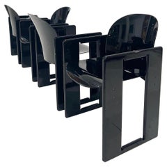 Beautiful Set of 4 Dialogo Arm Chairs by Afra & Tobia Scarpa