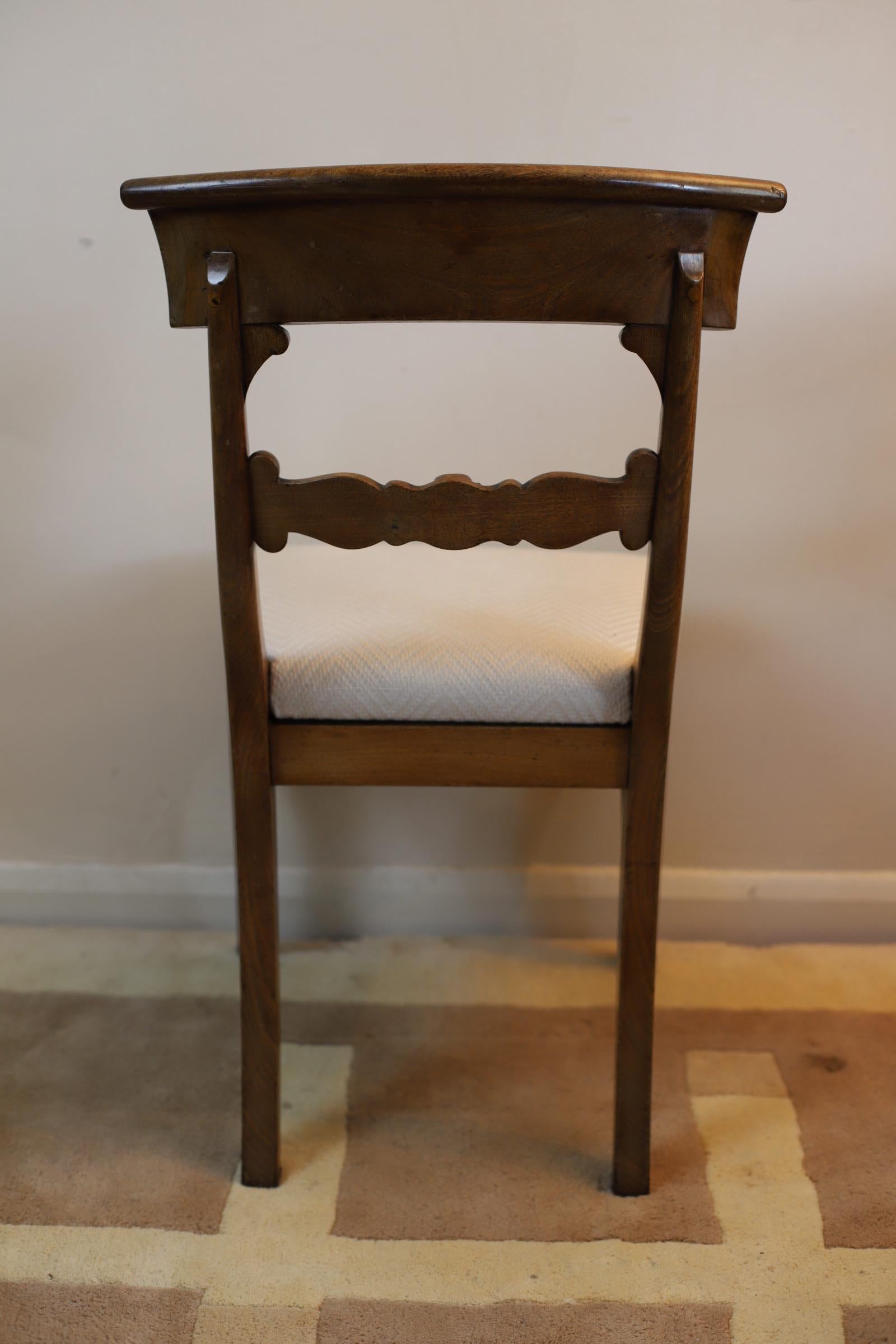 Beautiful Set of 6 William IV Dining Chairs 9