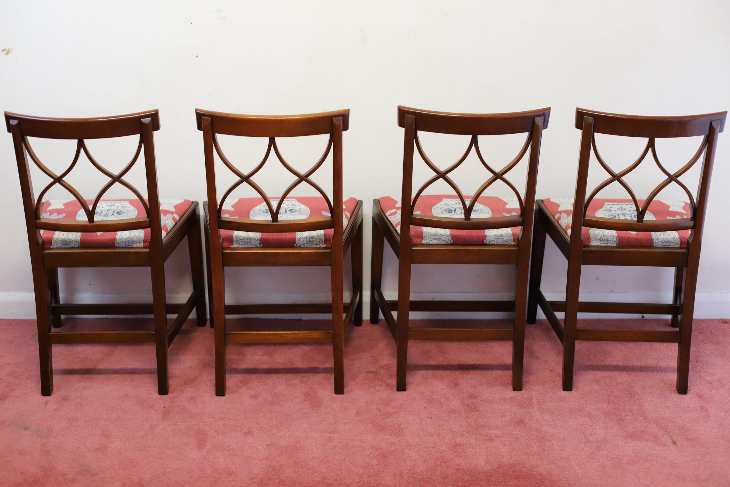 Beautiful Set Of Twelve George III Style Dining Chairs 7