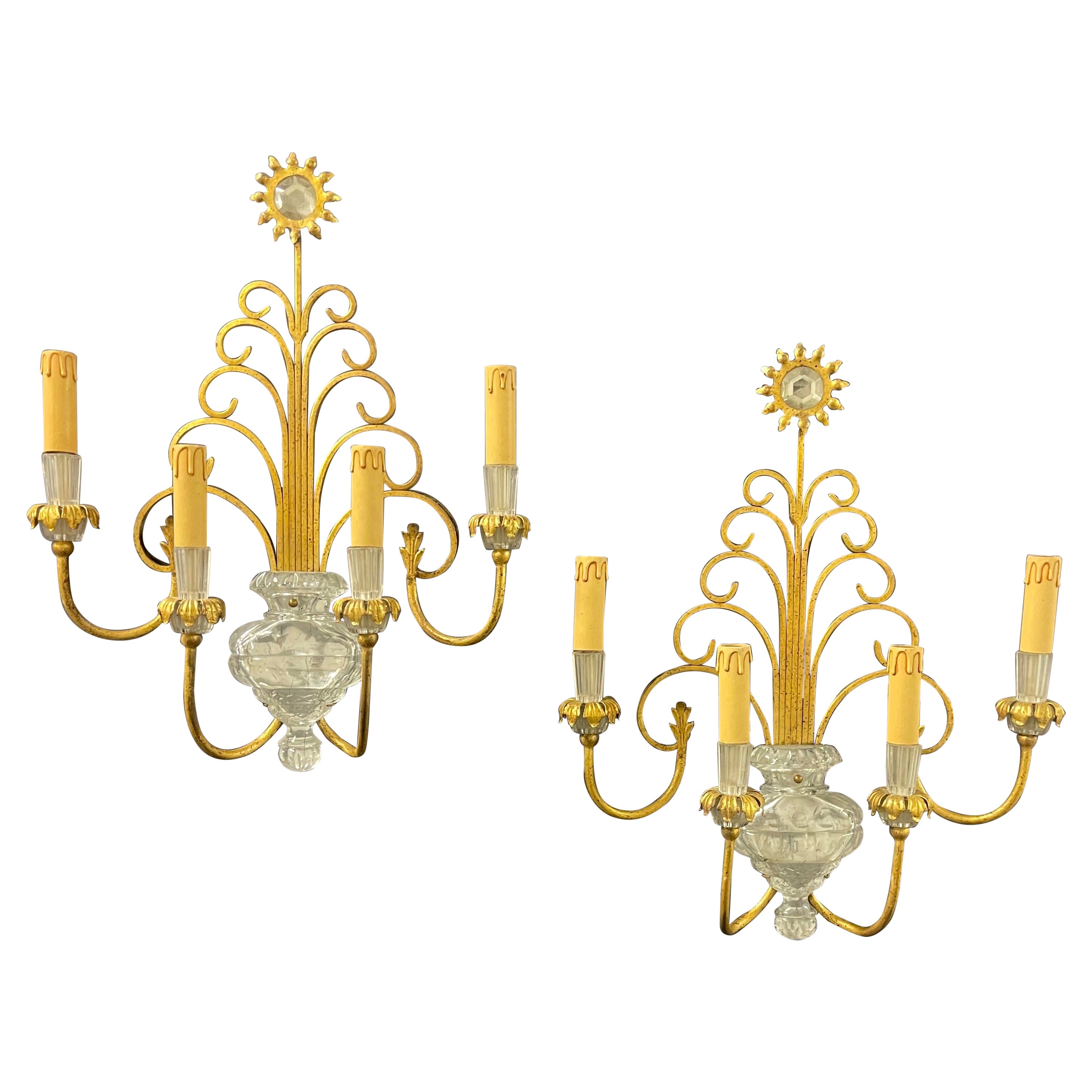 Beautiful Set Og Maisomn Bagues Wall Scones