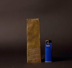 Schöne japanische signierte Bronzevase in Form einer Nittener Künstlerin, Hasegawa Masaya
