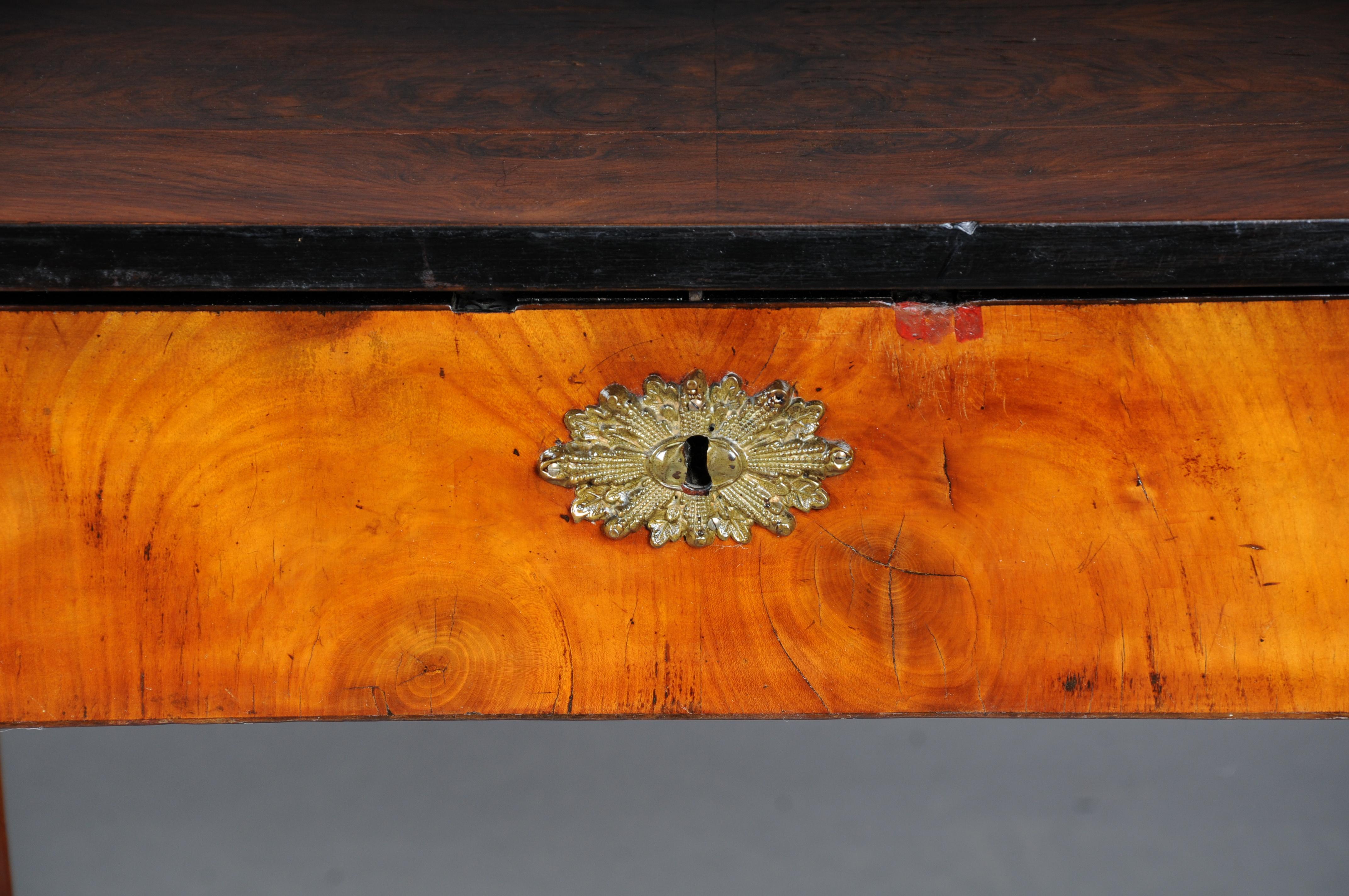 Beautiful side table/sewing table South German around 1860 For Sale 12