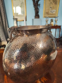 beautiful silver vase, Italian manufacture from the 1930s and 40s