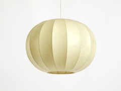 Beautiful small 1960s Cocoon pendant lamp in very good vintage condition