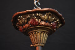 Beautiful Small Art Deco Flush Light