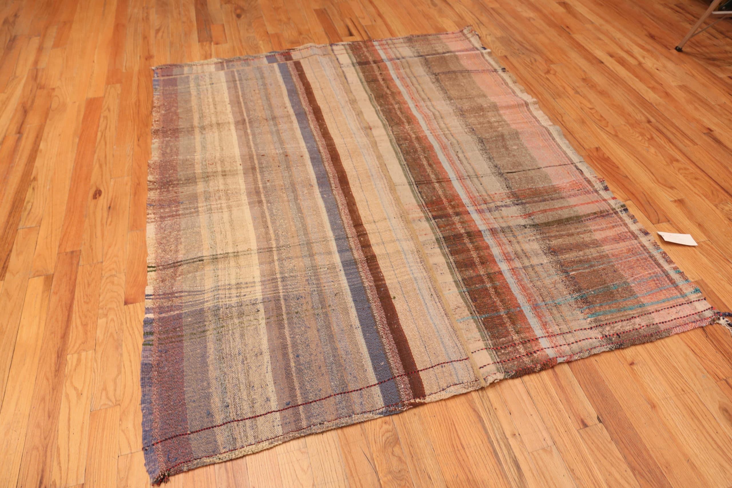 Preciosa Alfombra Persa Kilim Vintage Pequeña 6'2