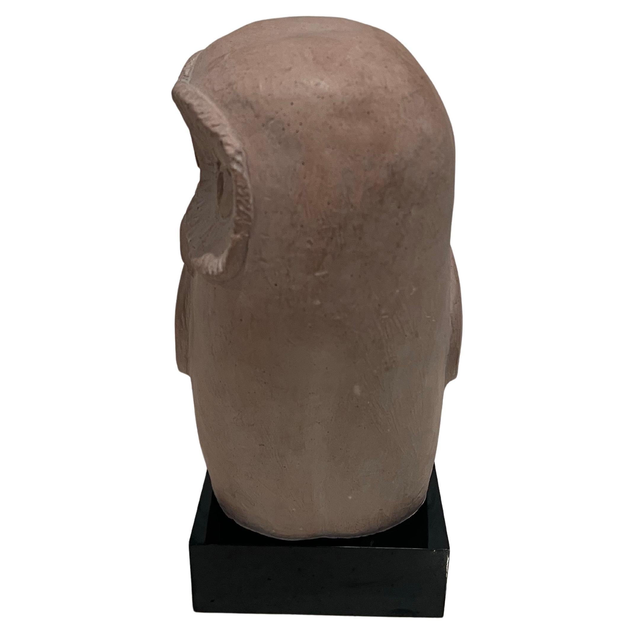 American Beautiful Snow Owl Sculpture by Klara Sever for Austin Productions For Sale