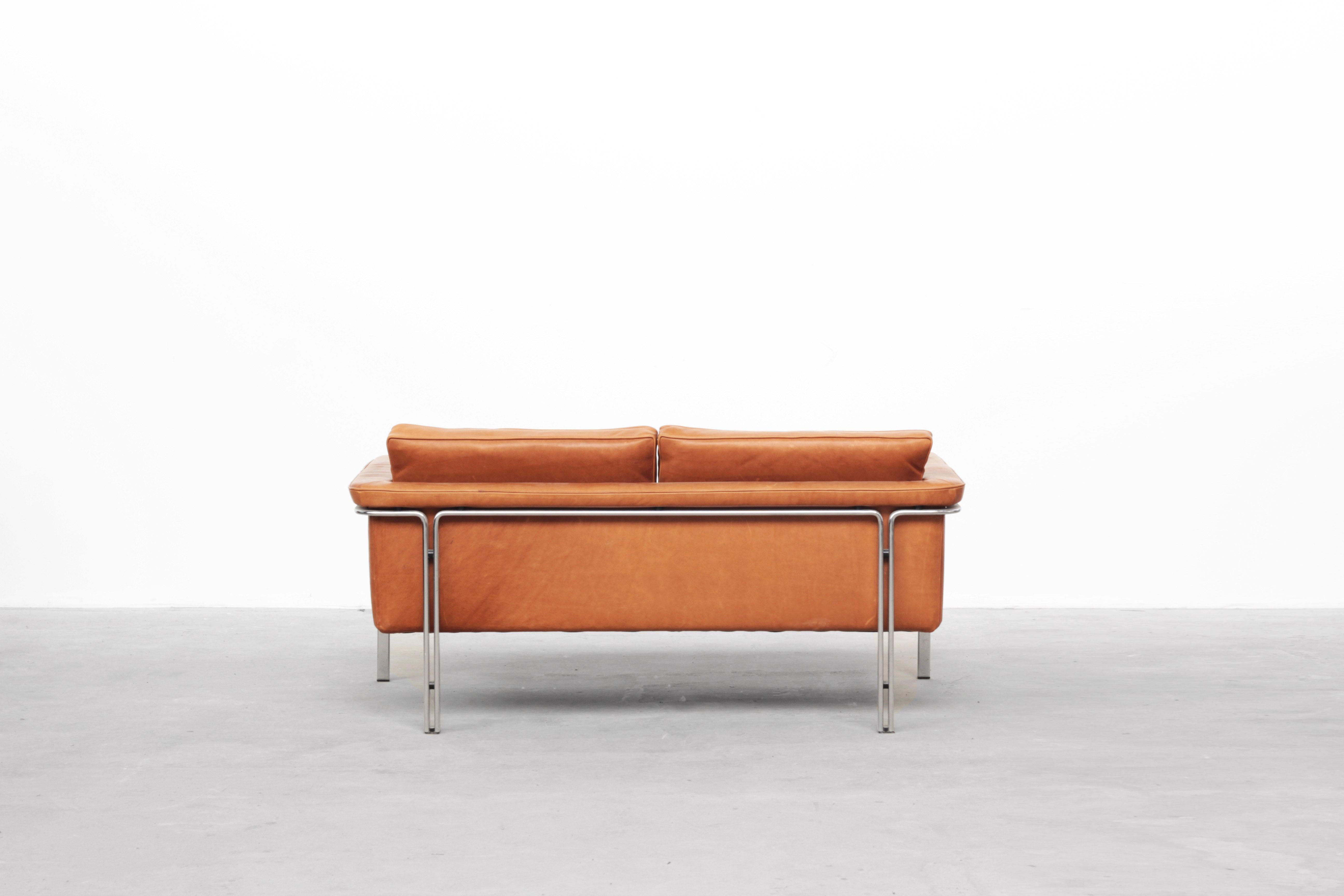 German Beautiful Sofa Two-Seat by Horst Brüning for Alfred Kill International, 1968