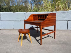 Beautiful Solid Cherry Desk by Harden, NY, Moser Style