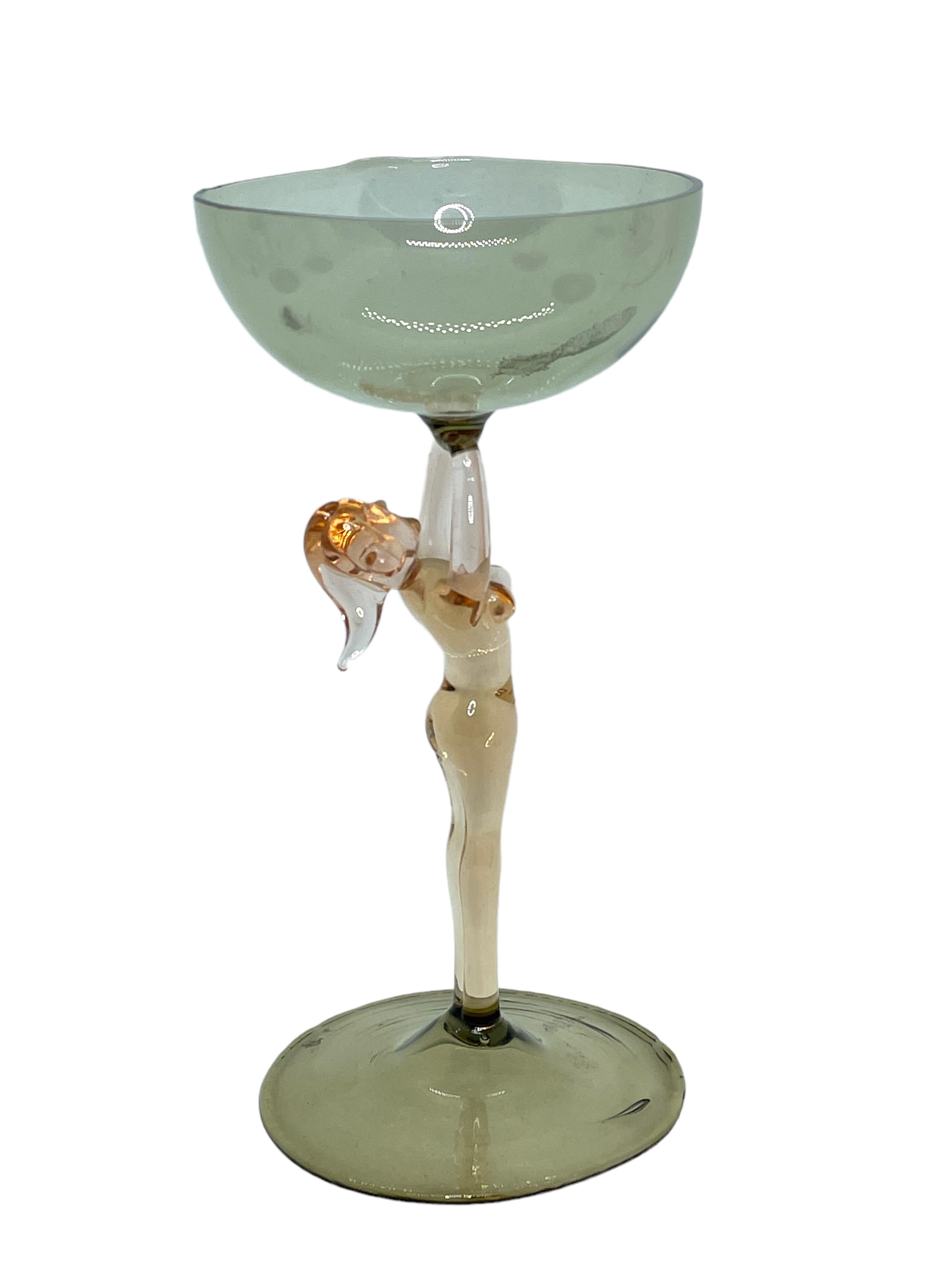 lady in a martini glass