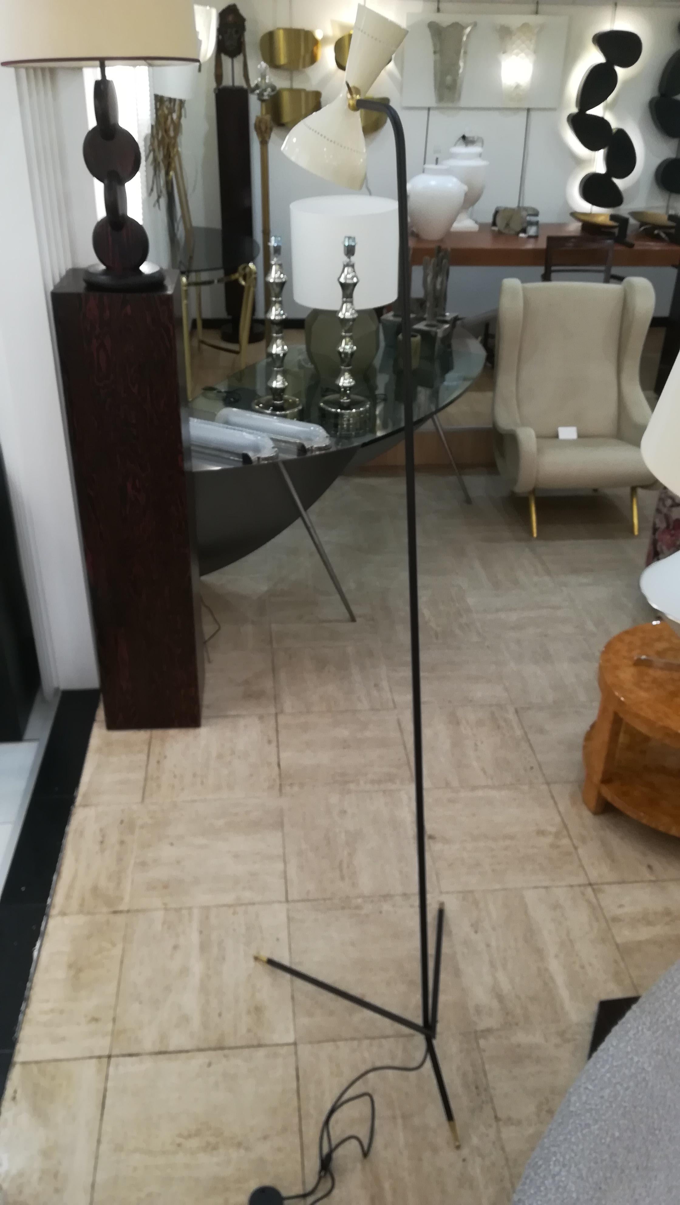 Beautiful Stilnovo Style Italian Floor Lamp 3