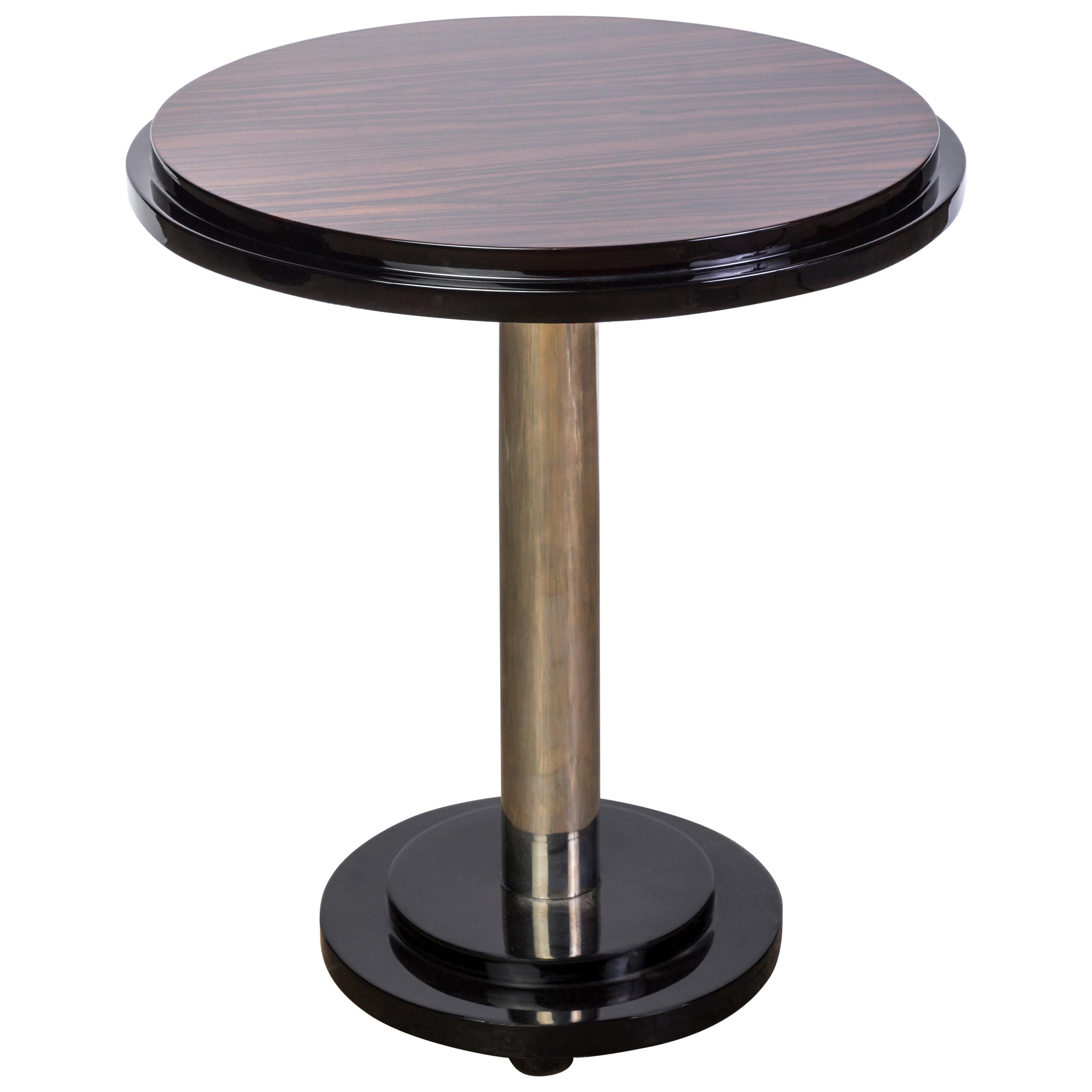 Beautiful Streamline Macassar Art Deco Occasional / Side Table