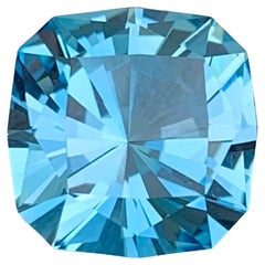 Beautiful Swiss Blue Loose Topaz Gemstone 8.55 Carats Quality Gemstone