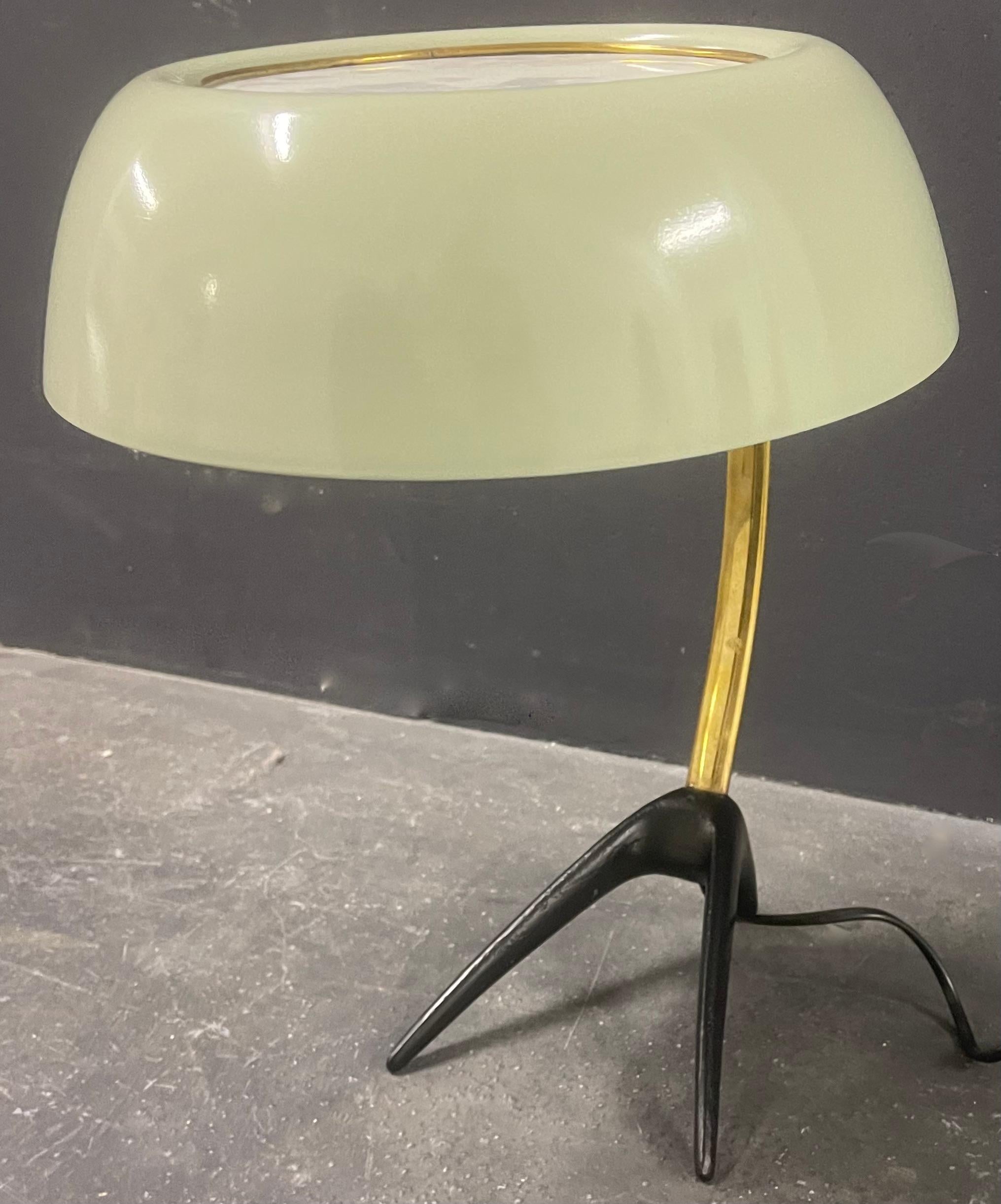 The beautiful table lamp in the manner of Carl Auböck en vente 6