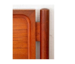 Beautiful Teak Danish Mid-Century Modern King Headboard made in Denmark