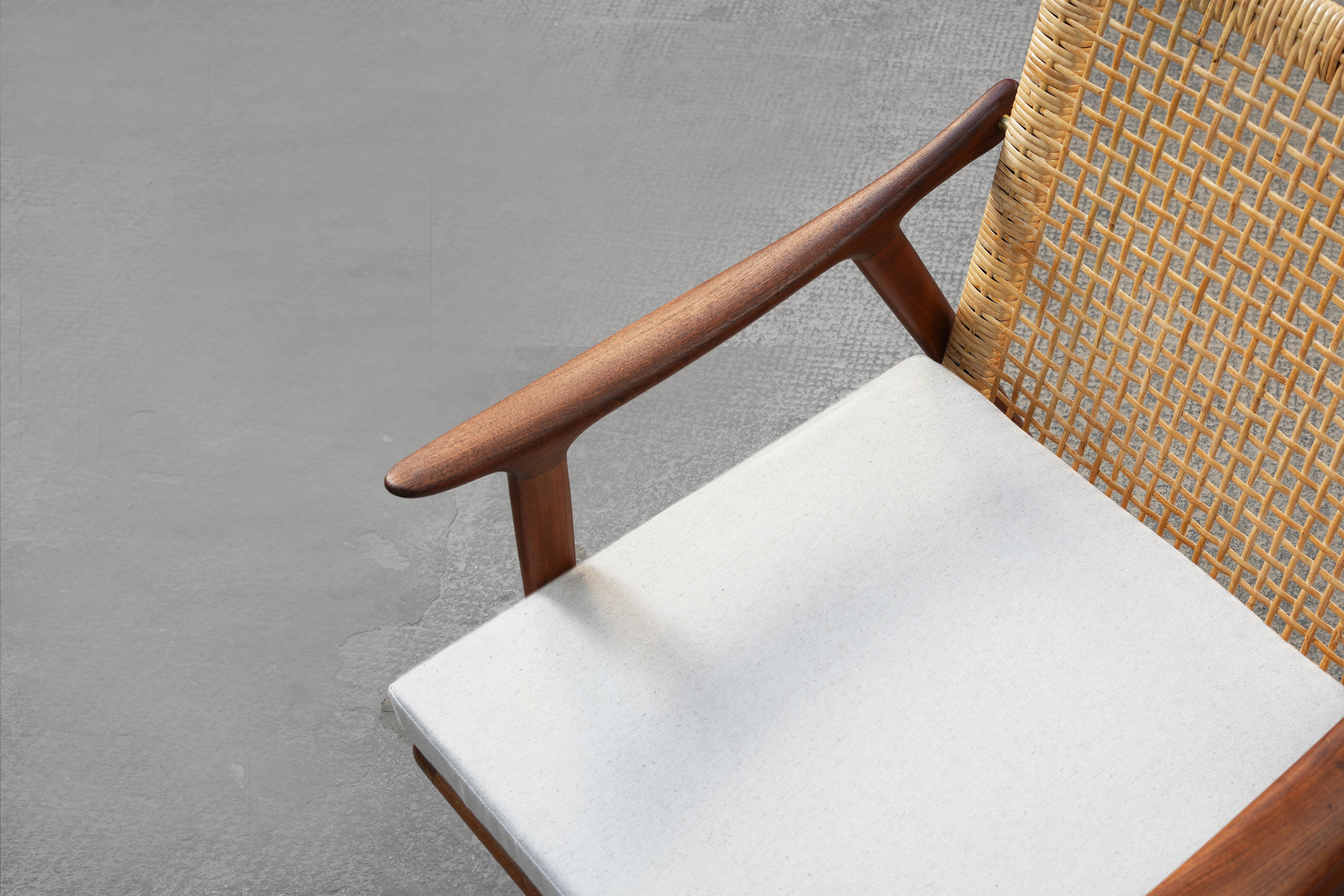 Beautiful Teak Lounge Chairs by Fredrik Kayser for Vatne Lenestolfabrik 5