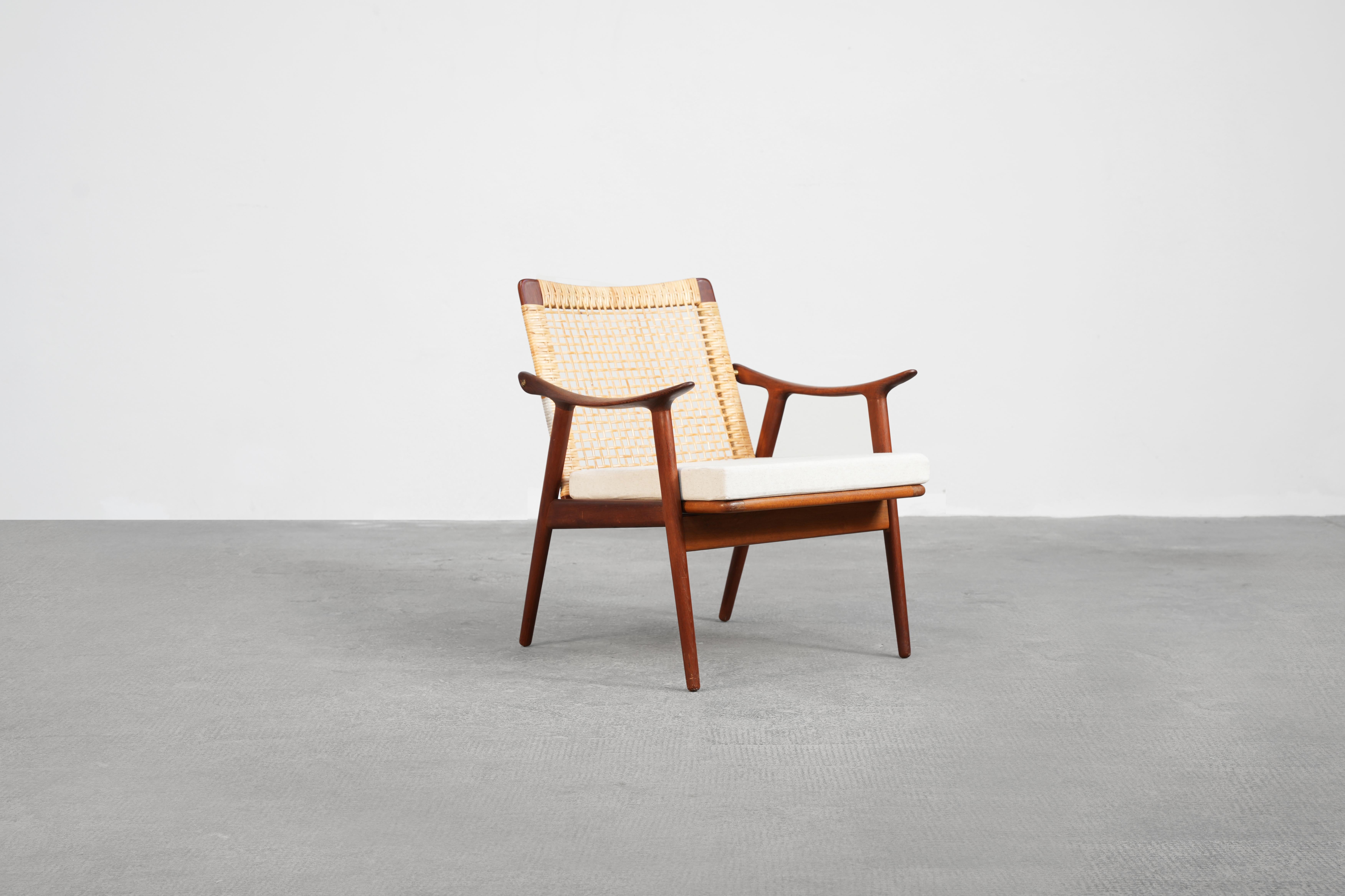 Beautiful Teak Lounge Chairs by Fredrik Kayser for Vatne Lenestolfabrik In Excellent Condition In Berlin, DE