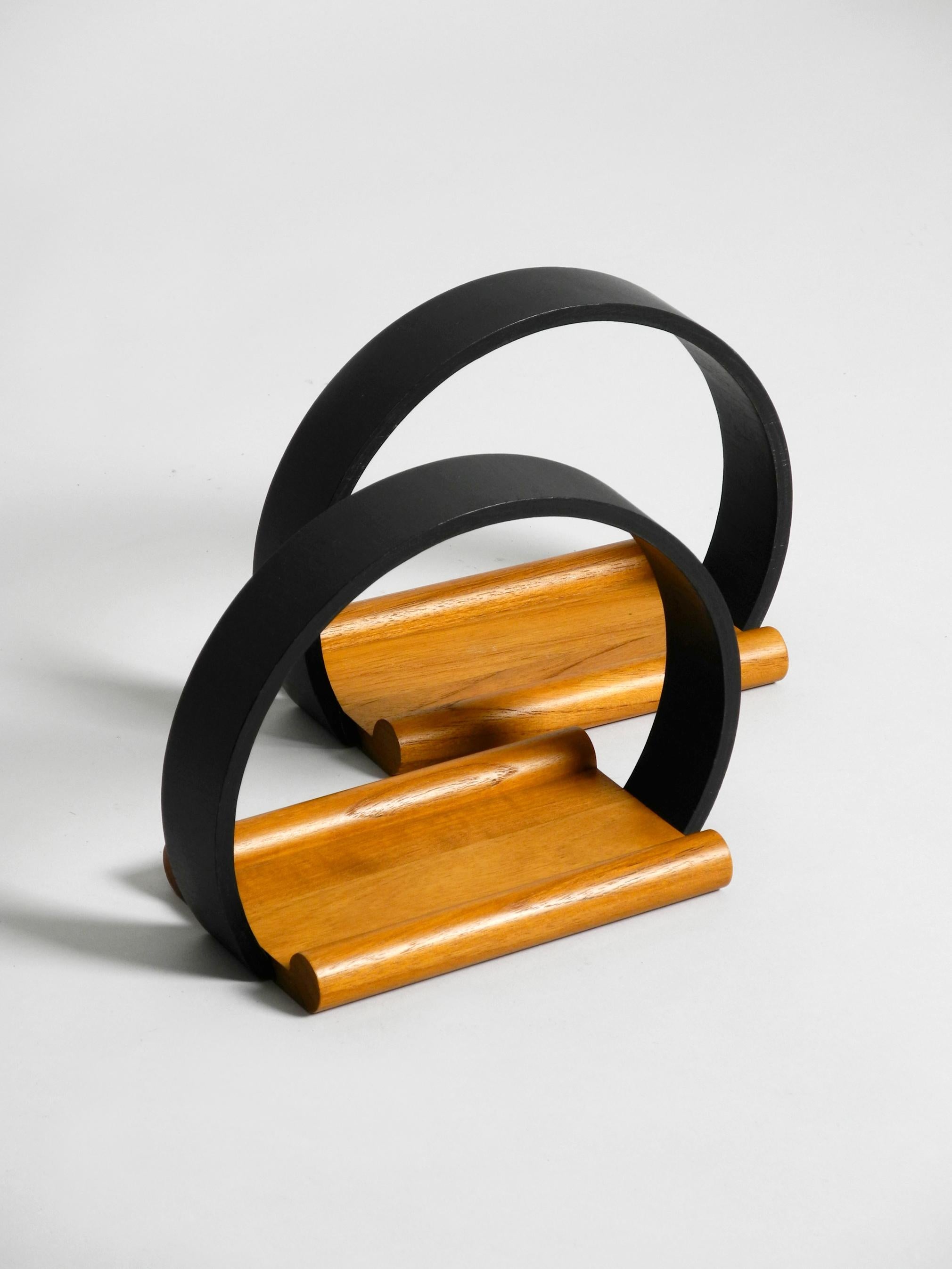 Beautiful Teak Table Tray for Salt and Pepper by Richard Nissen, 1960s, Denmark In Good Condition In München, DE