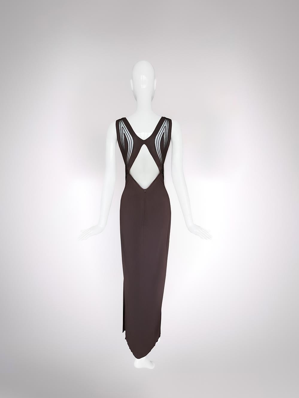 Magnifique robe Thierry Mugler Couture Rare en vente 1