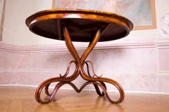 Beautiful Thonet Restored Table, Art Nouveau, 19th Century