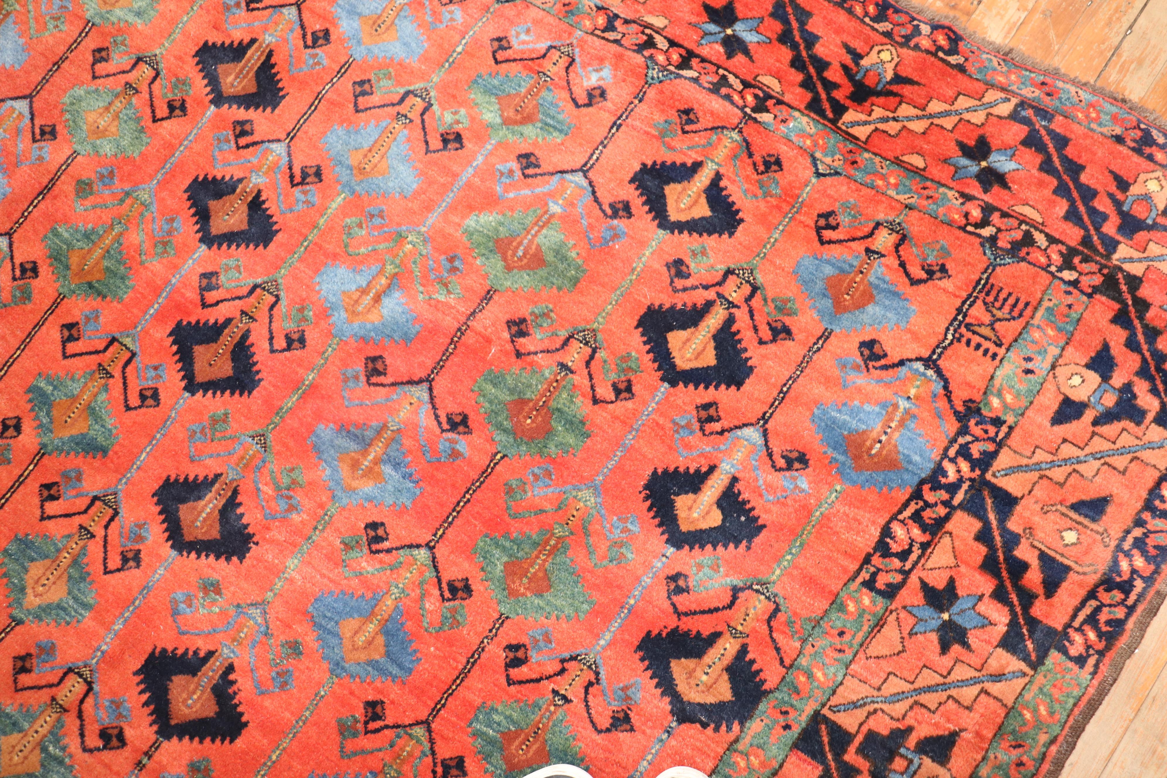 Beautiful Tribal Ersari Rug For Sale at 1stDibs