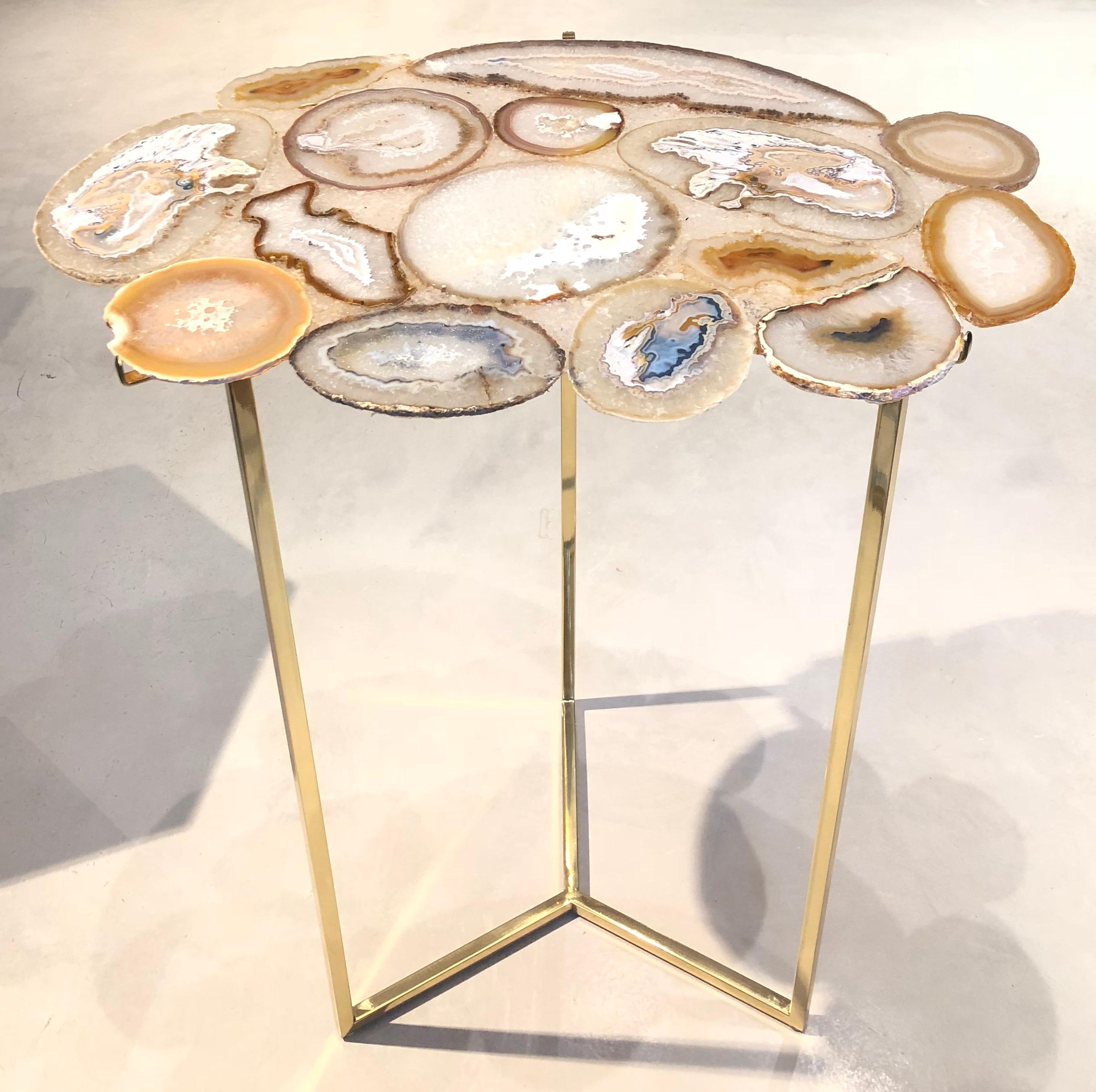 Other Unique Agate Stones Mosaic Coffee Table
