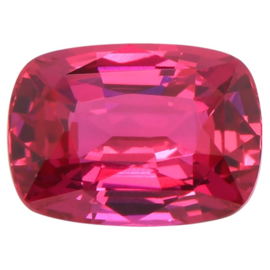 Beautiful, Untreated 1.17ct Pinkish-Red Ruby - Swiss Certified